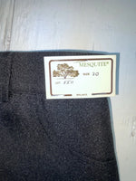 New Vintage Black Mesquite Polyester Pants #5511 ZZ-90