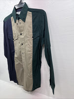 New Men’s Cowboy Threads Multiple long sleeve button up small B-78