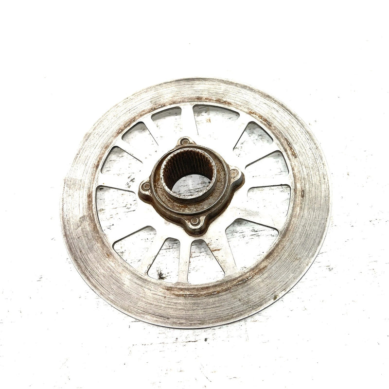 2000 Yamaha Warrior 350 YFM350X OEM Rear Brake Disc W/Hub  3GD-2582W-00-00 AY67