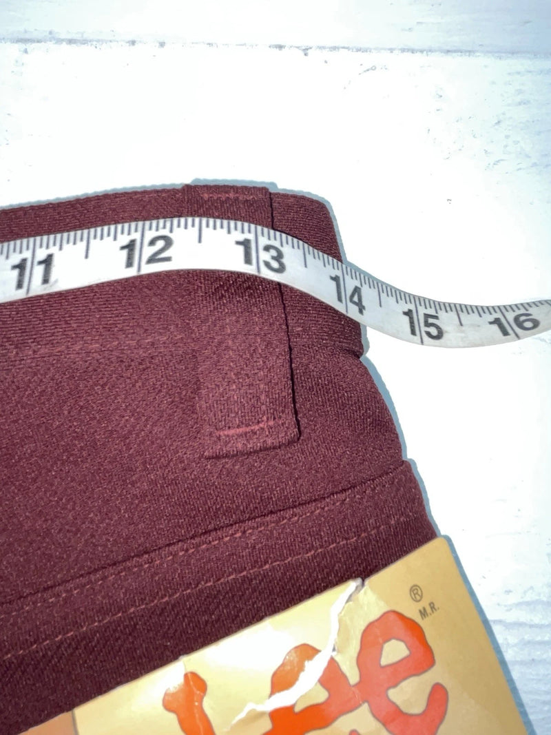 New Vintage Red Lee Polyester Pants #2004061 3A-117