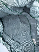New Vintage Green Plaid Panhandle Slim Polyester Pants #1218 NN-152