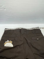 New Vintage Brown Dickson Jenkins Polyester Pants #2519 OO-21