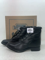 New Youth Black Lace Up Smoky Mountain Cowboy Boots. 3009 Y 6. 2-141