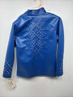 New Kids 1849 RanchWear Blue Rhinestone Jacket Size L/XL YY-16