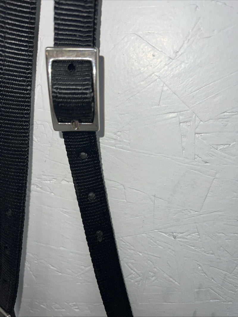 New Black Nylon Fabtron Running Martingale #NP52-5 EE-8
