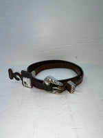 New Brown Genuine Leather Nocona 30” Belt #993015044 JJ-146