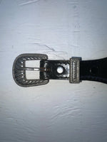 New Blue Genuine Leather 28” Belt JJ-12