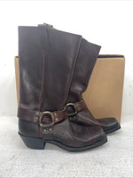 New Men’s Brown Dan Dino Cowboy Boots. 7129 9 D. 3-44