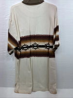 New Men’s Cumberland Brown Western Designed Short Sleeve Polo Shirt XL J-31
