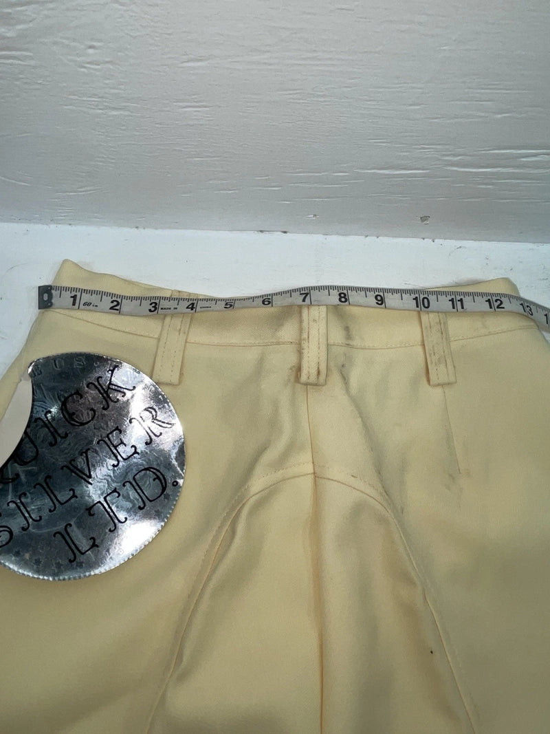 New Vintage Yellow Quicksilver Polyester Pants #2662 XX-55