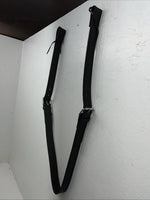 New Tough 1 Black Leather 1 1/2” Back Flank Cinch W/roller Buckles S-51