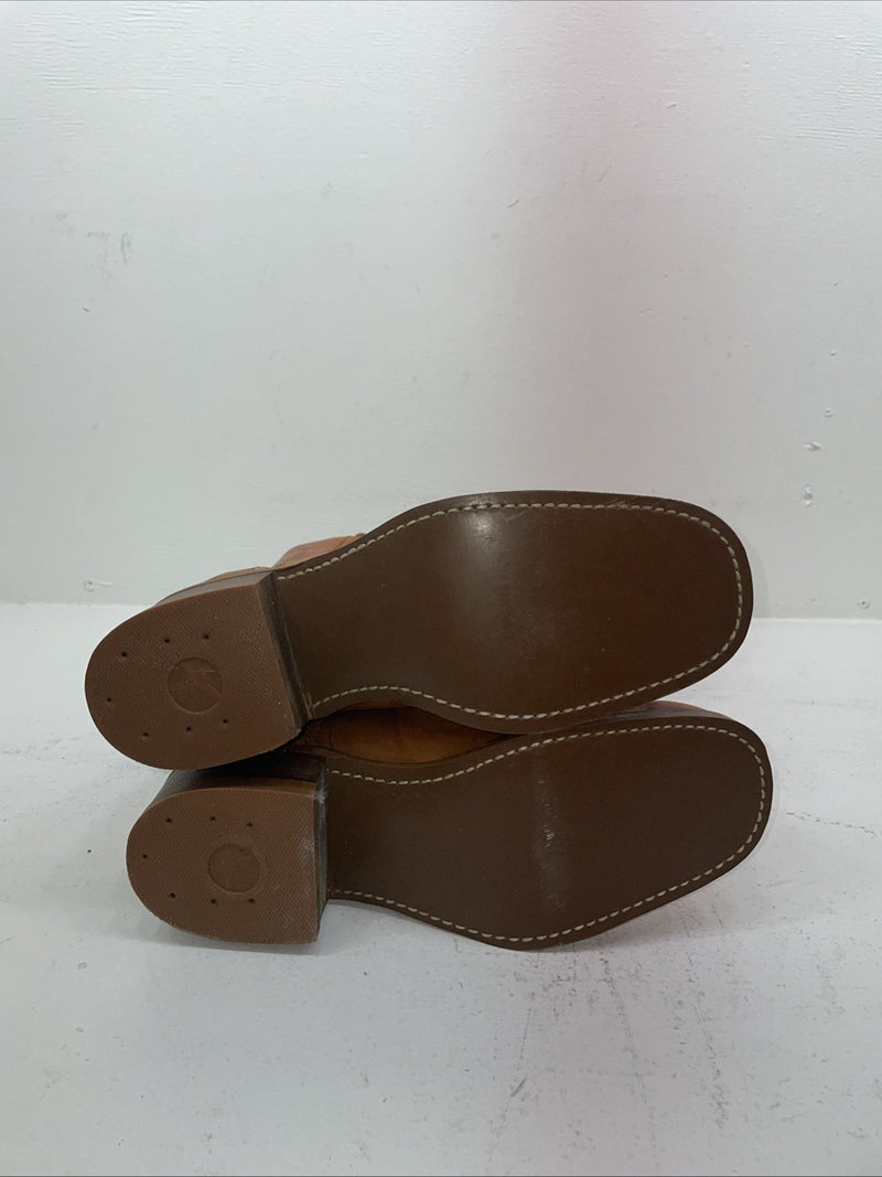 New Men’s Brown Texas Brand Cowboy Boots. M 63 10 D. 6-57