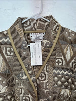 New Women’s Brown Crazy Cowgirl Pullover Jacket #CCJ-21 XL UU-3