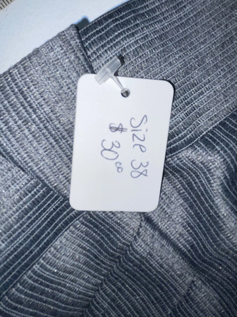 New Vintage Gray Circle S Polyester Pants #9143 OO-101