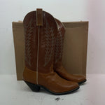New Women’s Brown Texas Brand Cowboy Boots. 4514 10 M. 17-122