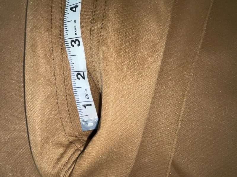 New Vintage Brown Polyester Pants 3A-51 