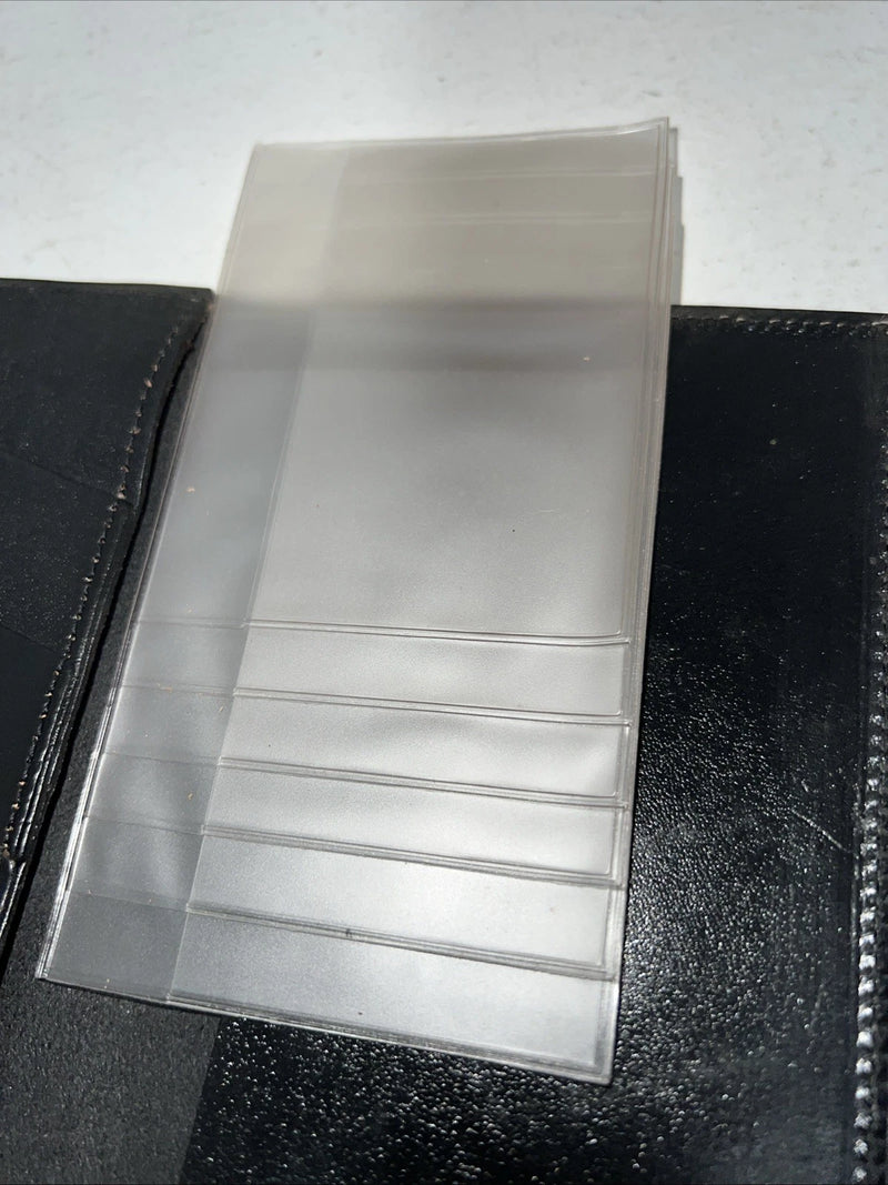 New Tex Tan Black Leather Men’s Wallet P-504