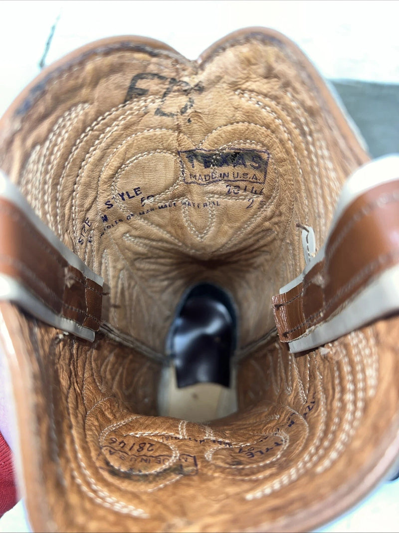 New Women’s Texas Imperial Brown Cowboy Boots. 59 6 N. 20-11