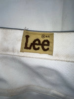 New Vintage White Lee Polyester Pants #261201 ZZ-30