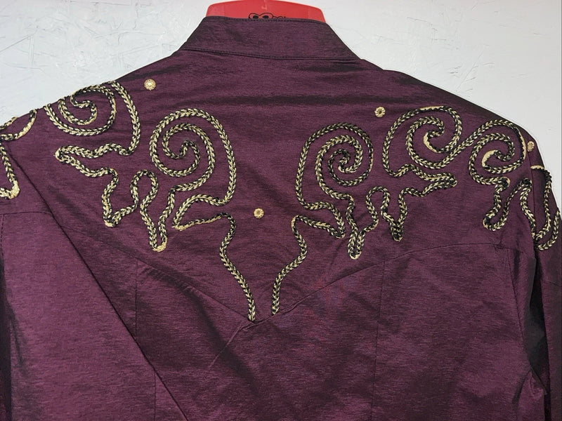 New Women’s Purple 1849 Authentic Ranchwear Short Show Jacket XS UU-73