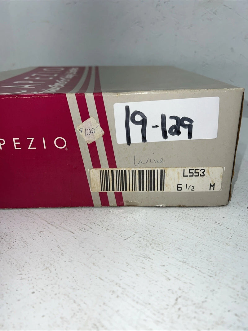 New Woman’s Wine Capezio Cowboy Boots. L 553 6.5 6 1/2 M. 19-129
