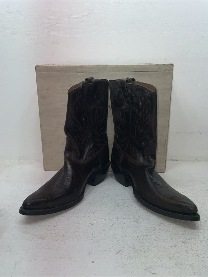 New Men’s Brown Acme Cowboy Boots. 9 D. 4-118