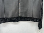New Women’s 1849 Authentic Ranchwear Black Show Shirt Jacket Small #3552 UU-2