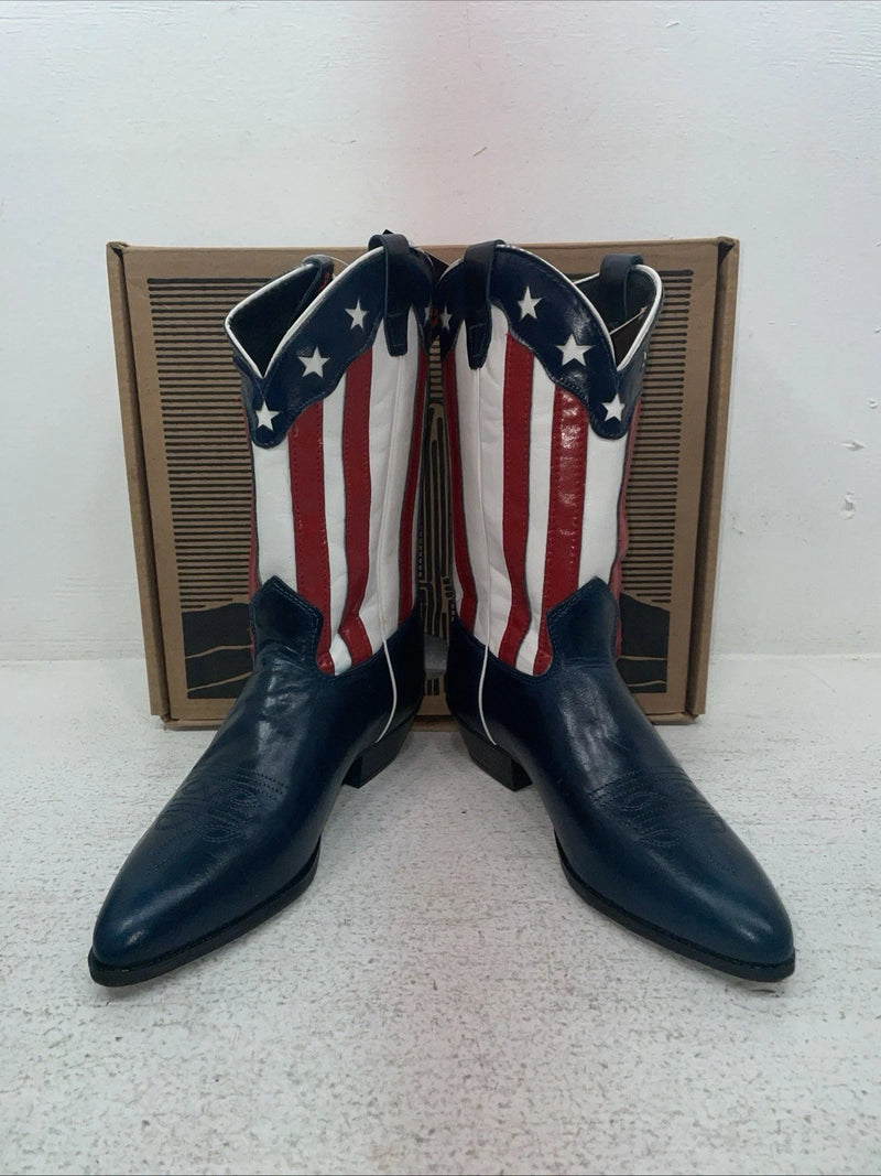New Youth Flag Laredo Cowboy Boots. 1644 4 M. 22-88