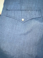 New Vintage Blue Dickson Jenkins Polyester Pants #2169 SS-45