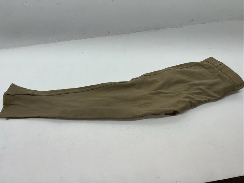 New Women’s Tan EQUISTAR English Riding Breeches. 32 R 464889 D-73