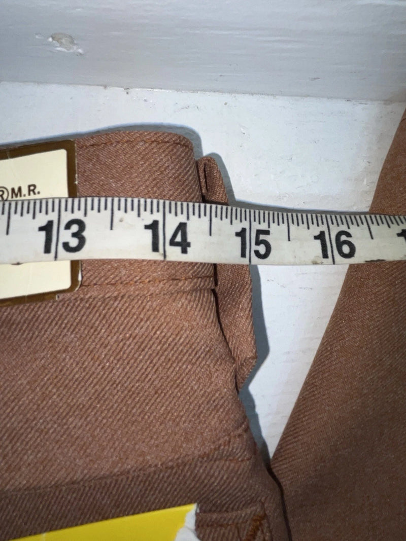 New Vintage Orange Lee Polyester Pants #2032628 OO-77