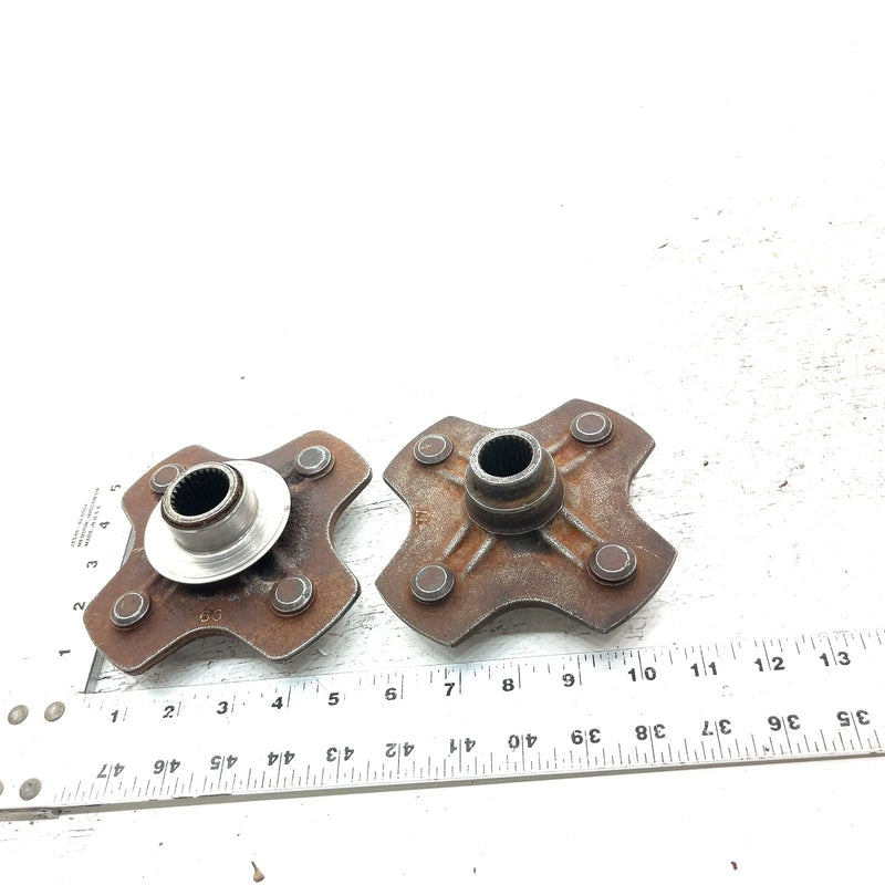 04-07 Honda Rancher 400 TRX400FA 4x4 OEM Rear Wheel Hub Set 42620-HN0-670 AH77