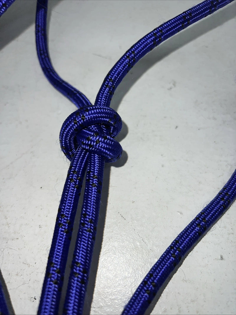 New Tough 1 Purple Poly Rope Tied Halter #50-1000 G-510 