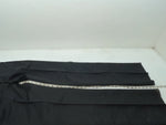 New Vintage Black Circle S Polyester Pants #CP4793 OO-99