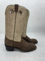 New Women’s Brown Texas Brand Cowboy Boots. 4719 7.5 7 1/2 M. 17-23