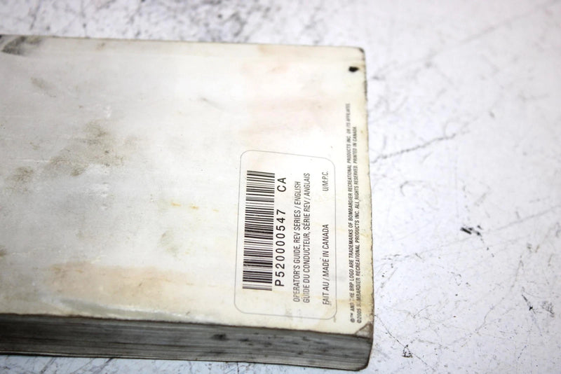 06 Ski-doo Gsx 600 Ho Sdi Oem Owners Manual SS14