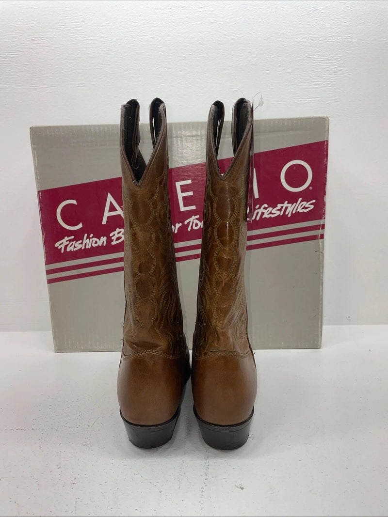 New Women’s Brown Capezio Cowboy Boots. L 394 8 M. 16-28