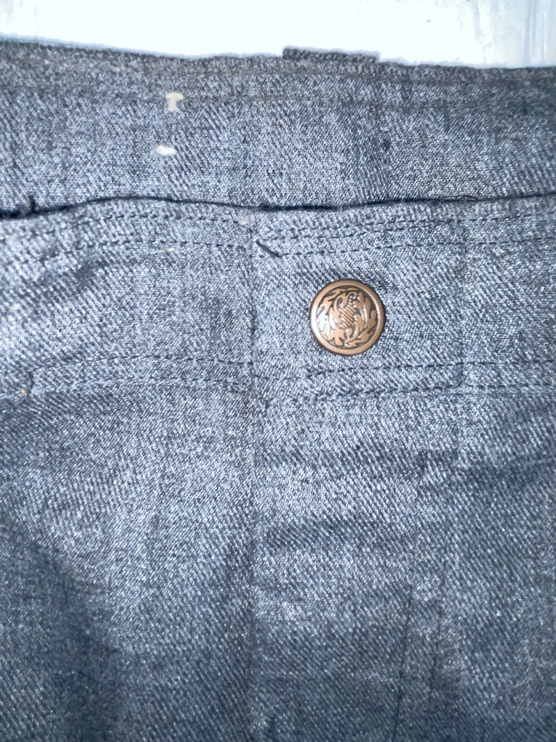 New Vintage Gray Dickson Jenkins Polyester Pants #5005 XX-44