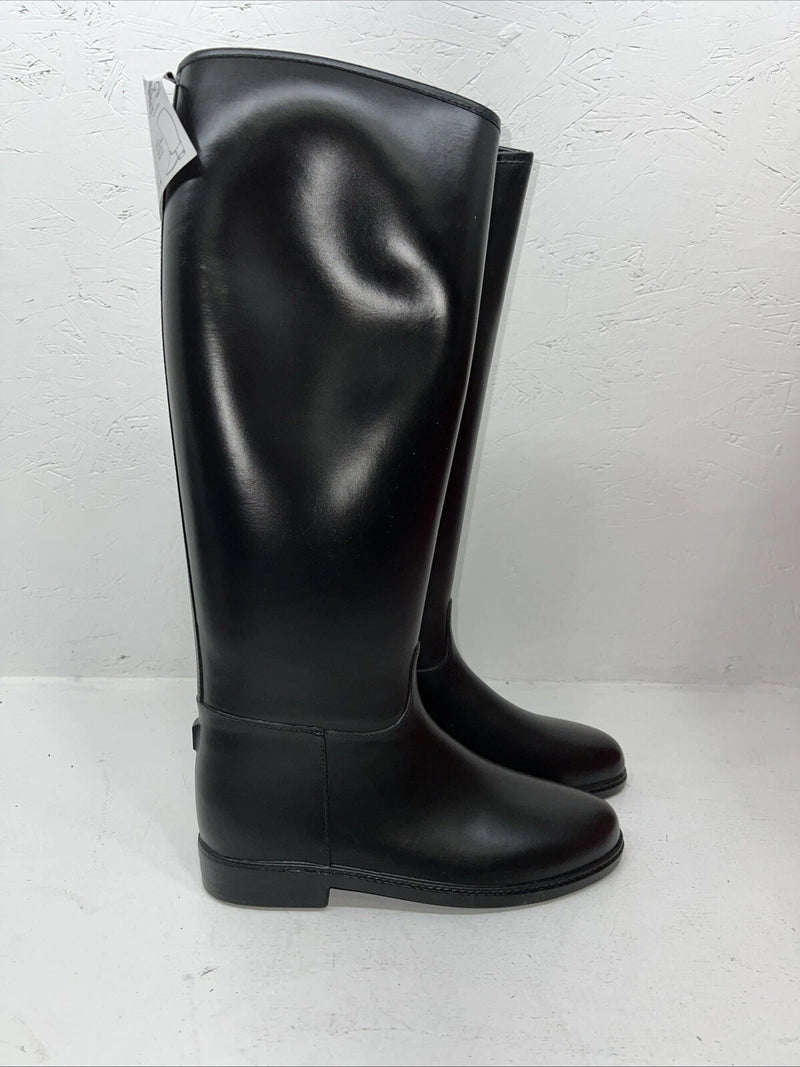 New Women’s Black Smoky Mountain Rubber English Riding Boots. 6708 7 W. 12-55