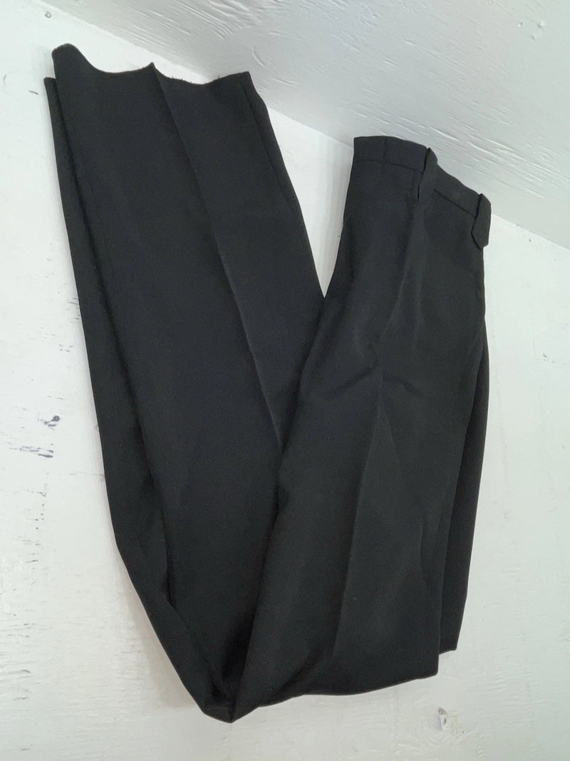 New Vintage Black Circle S Polyester Pants #CP4793 SS-18