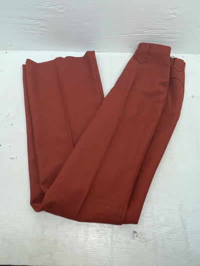 New Vintage Red Panhandle Slim Polyester Pants #735 VV-103