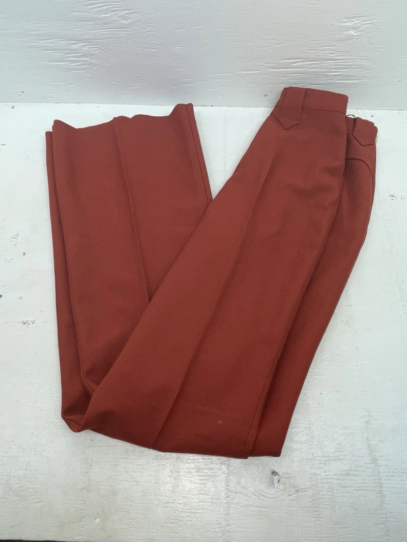 New Vintage Red Panhandle Slim Polyester Pants #735 VV-103