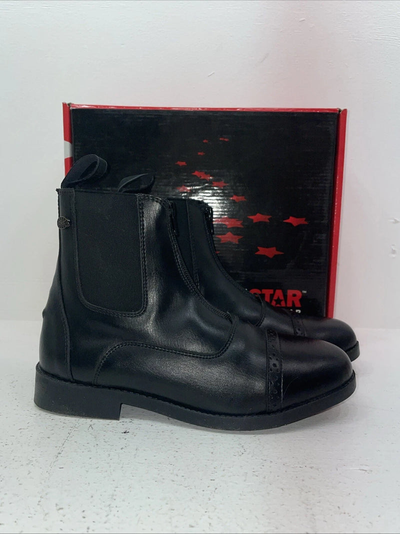 New Women’s Black Equistar Cowboy Boots. 467518 8.5 8 1/2 L. 16-123