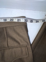 New Vintage Brown Circle S Polyester Pants #4SC442 NN-168