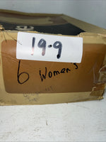 New Women’s Tan Roughout Acme Cowboy Boots. 8732 6 C. 19-9