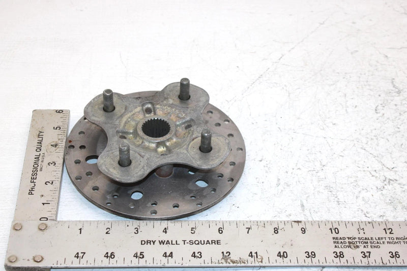 2000 Yamaha  Kodiak 400 Oem Front Wheel Hub And Rotor 5GH-25111-00-00 AY26