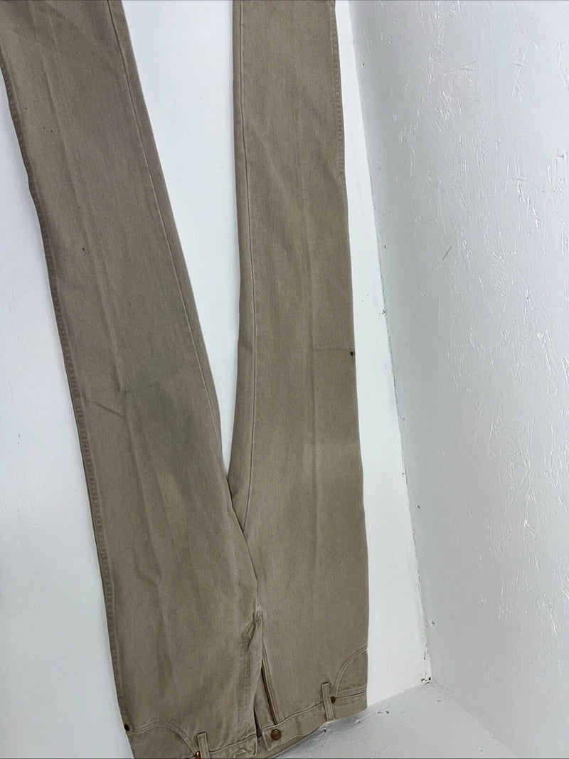 Nw Men’s Tan Cowboy Cut Slim Fit Wrangler Jeans. 11x36 G-3