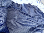 New Vintage Blue Knitted Rockmount Polyester Pants #3840 XX-25