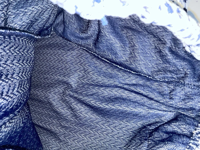 New Vintage Blue Knitted Rockmount Polyester Pants #3840 XX-25