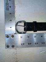 New Black Genuine Leather Textureed 28” Belt #02500 NN-58